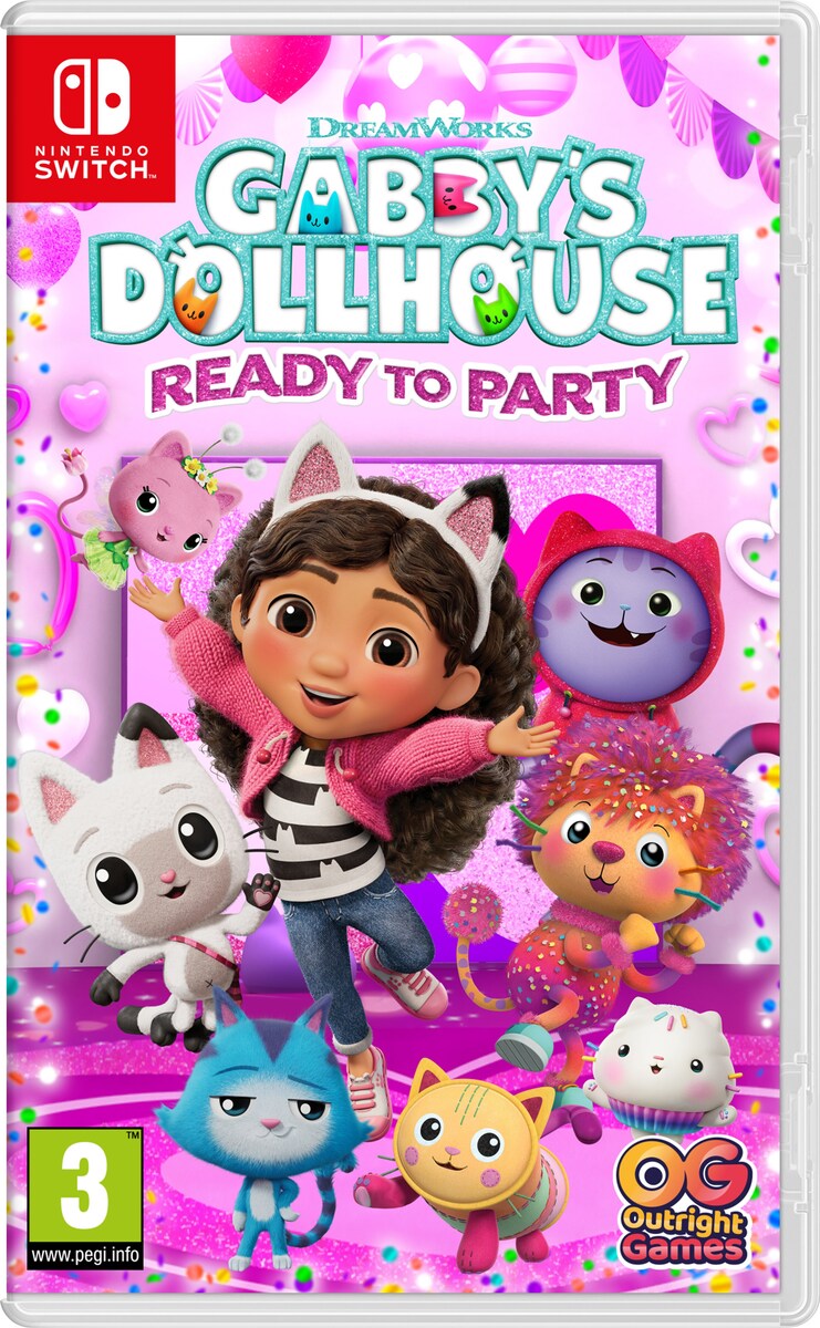 Gabby's Dollhouse: Ready to Party - Nintendo Switch 1