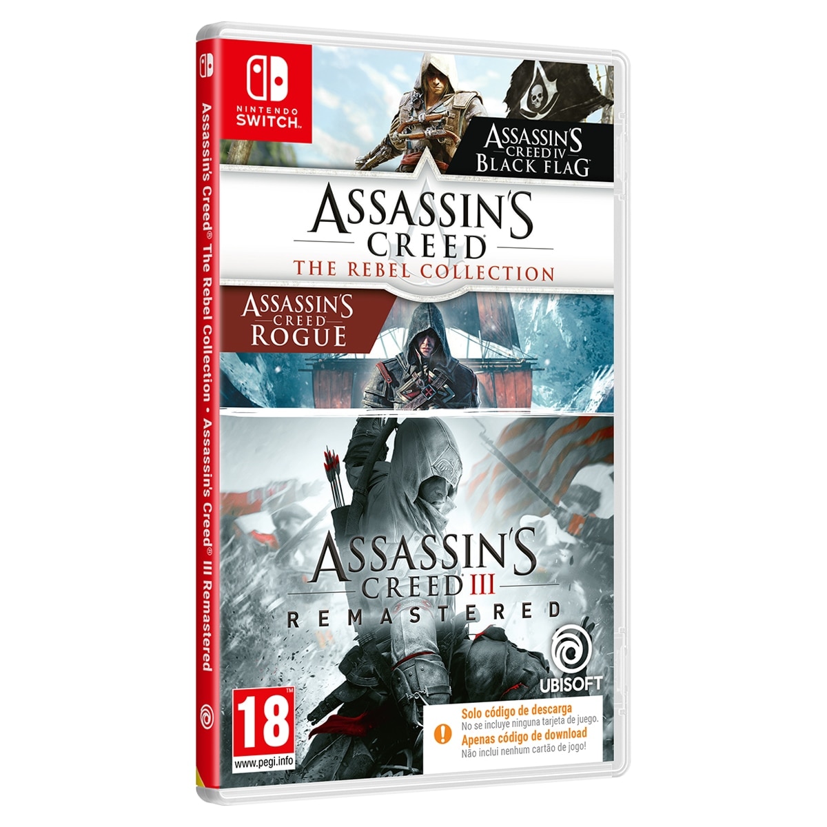 Bundle Assassin's Creed III + Rebel Collection CIAB - Nintendo Switch 1