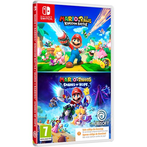 Mario Rabbids Kingdom Battle + Mario Rabbids Sparks of Hope (CIAB) - Nintendo Switch 2