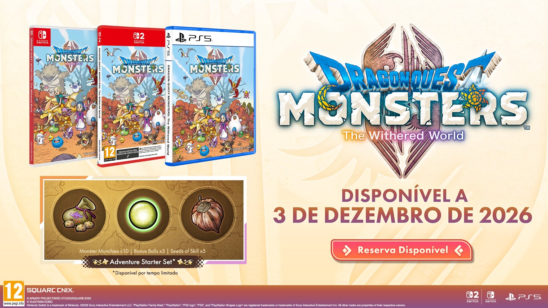 Dragon Quest Monsters: The Withered World Nintendo Switch 2
