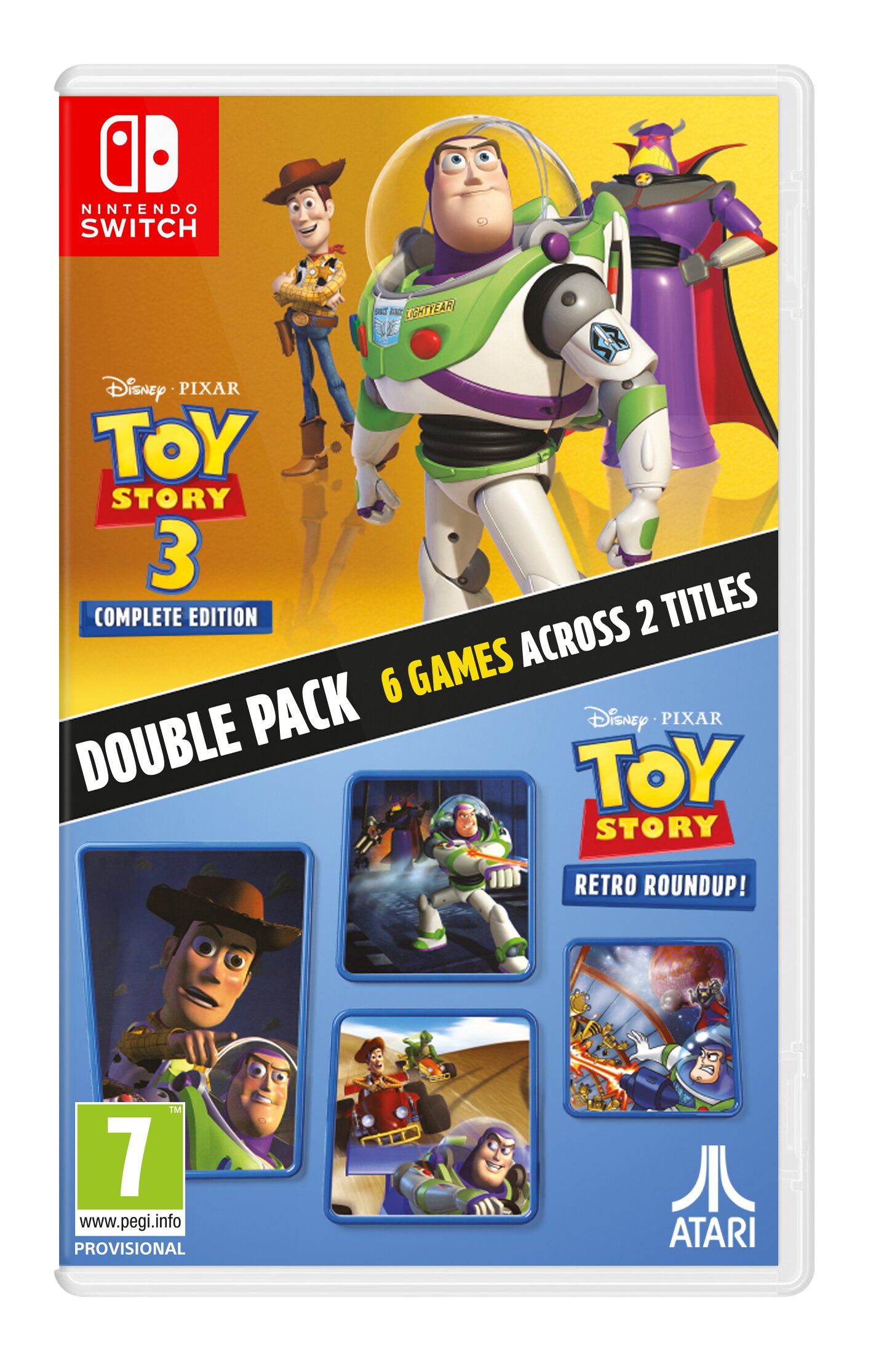 Imagem 0 de Toy Story: Retro Roundup! + Toy Story 3 Complete Edition Double Pack - Nintendo Switch