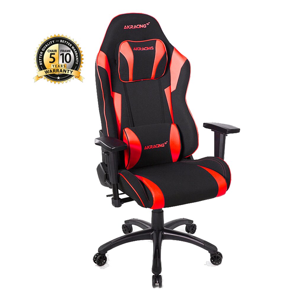 Cadeira Gaming Série Core Ex-Wide - Preto/Vermelho Preto / Vermelho-3
