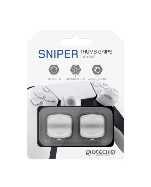 Pack GioTeck Sniper Thumb Grips PlayStation 5 1