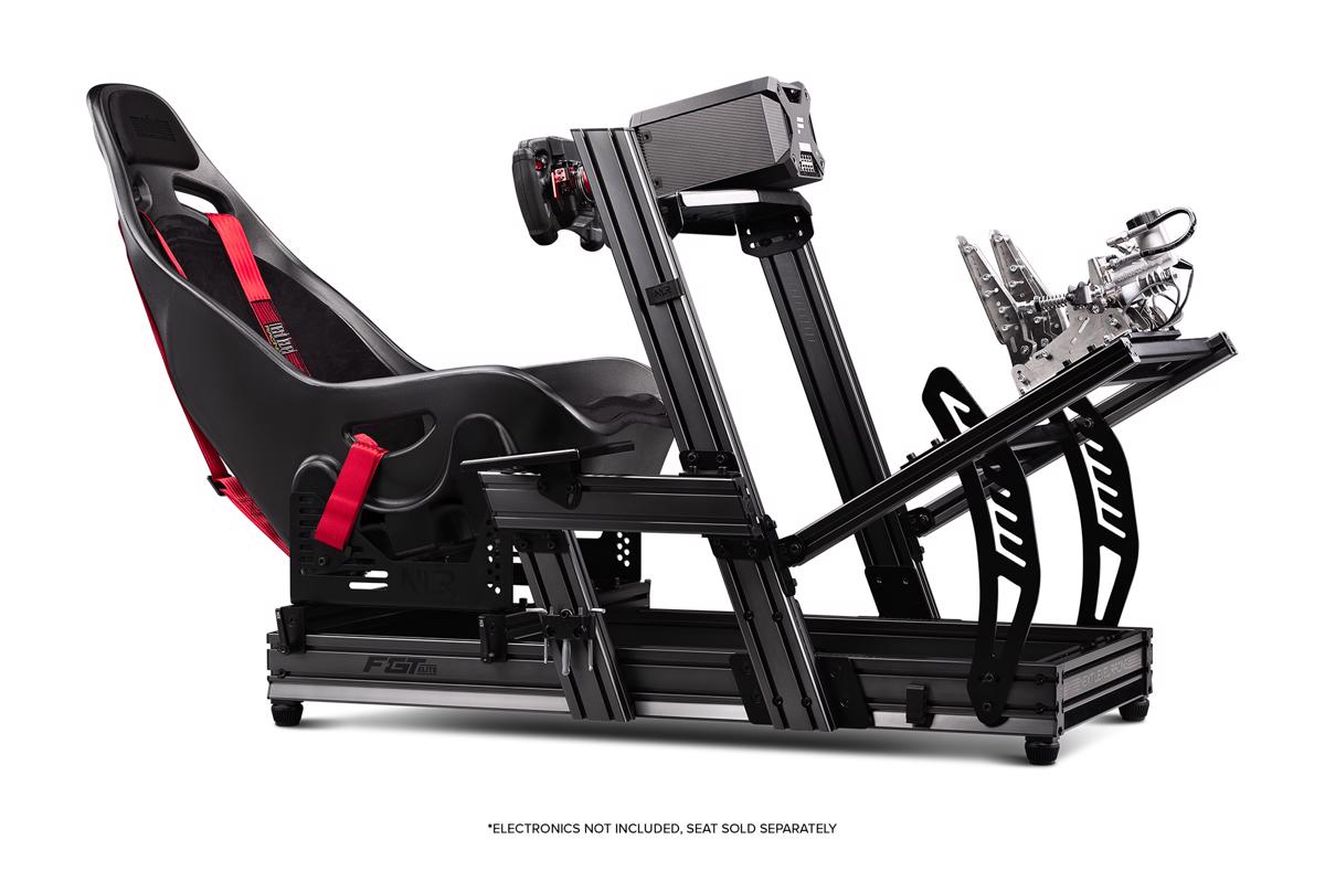 Simulador de Cockpit F-GT Elite Aluminium - Wheel Plate Edition 4