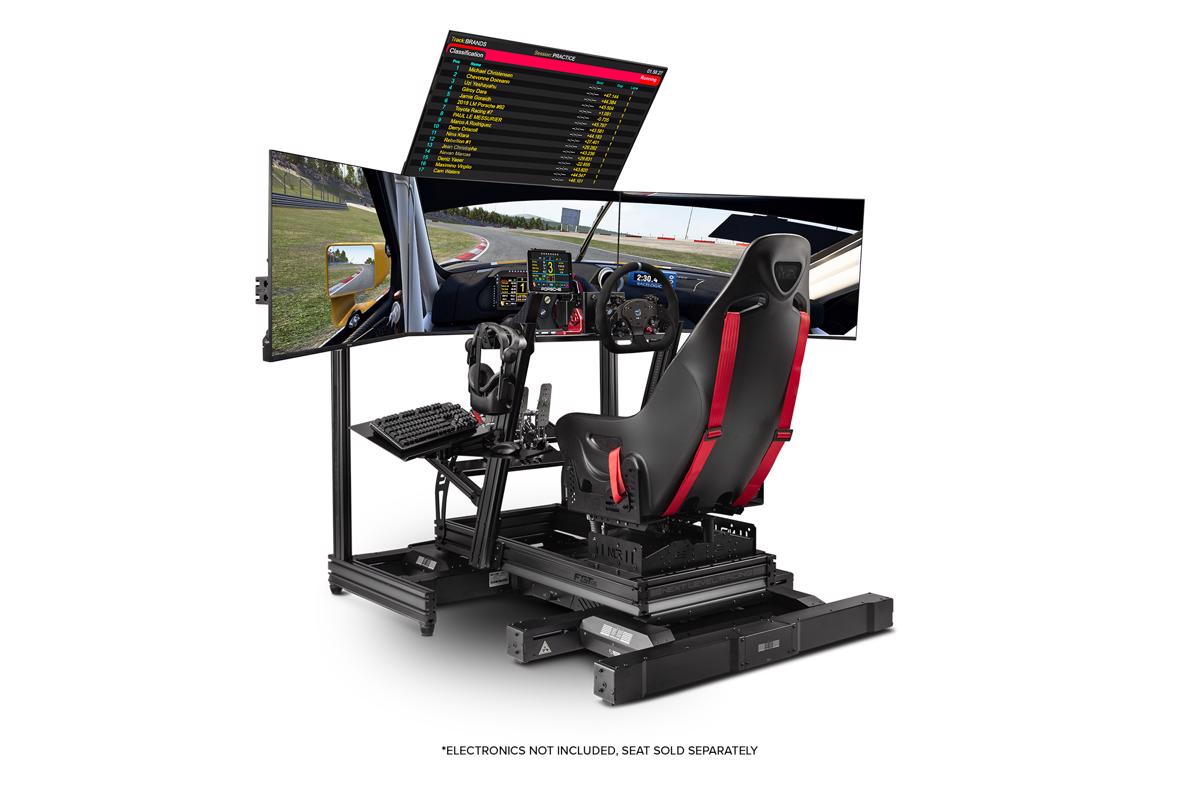 Simulador de Cockpit F-GT Elite Aluminium - Wheel Plate Edition 9