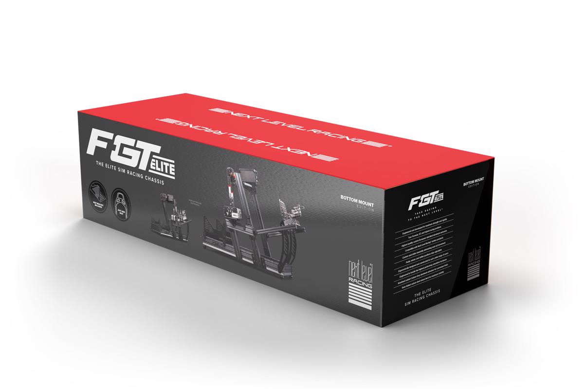Simulador de Cockpit F-GT Elite Aluminium - Wheel Plate Edition 14