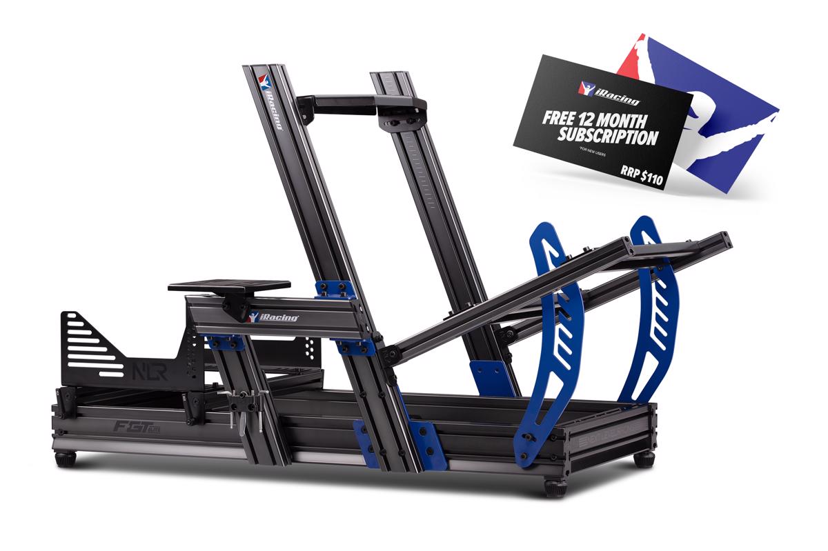 Simulador de Cockpit  F-GT Elite Aluminium - iRacing Edition 2
