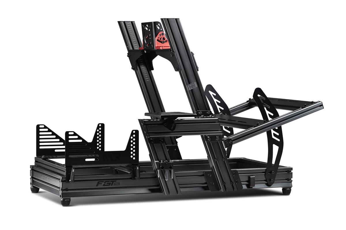 Simulador de Cockpit F-GT Elite Aluminium - Front & Side Mount Edition 3