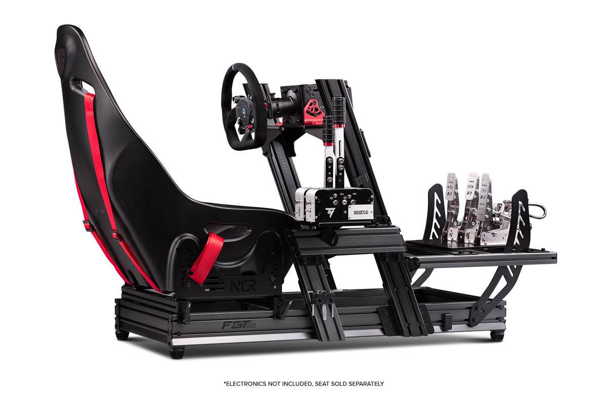 Simulador de Cockpit F-GT Elite Aluminium - Front & Side Mount Edition 5