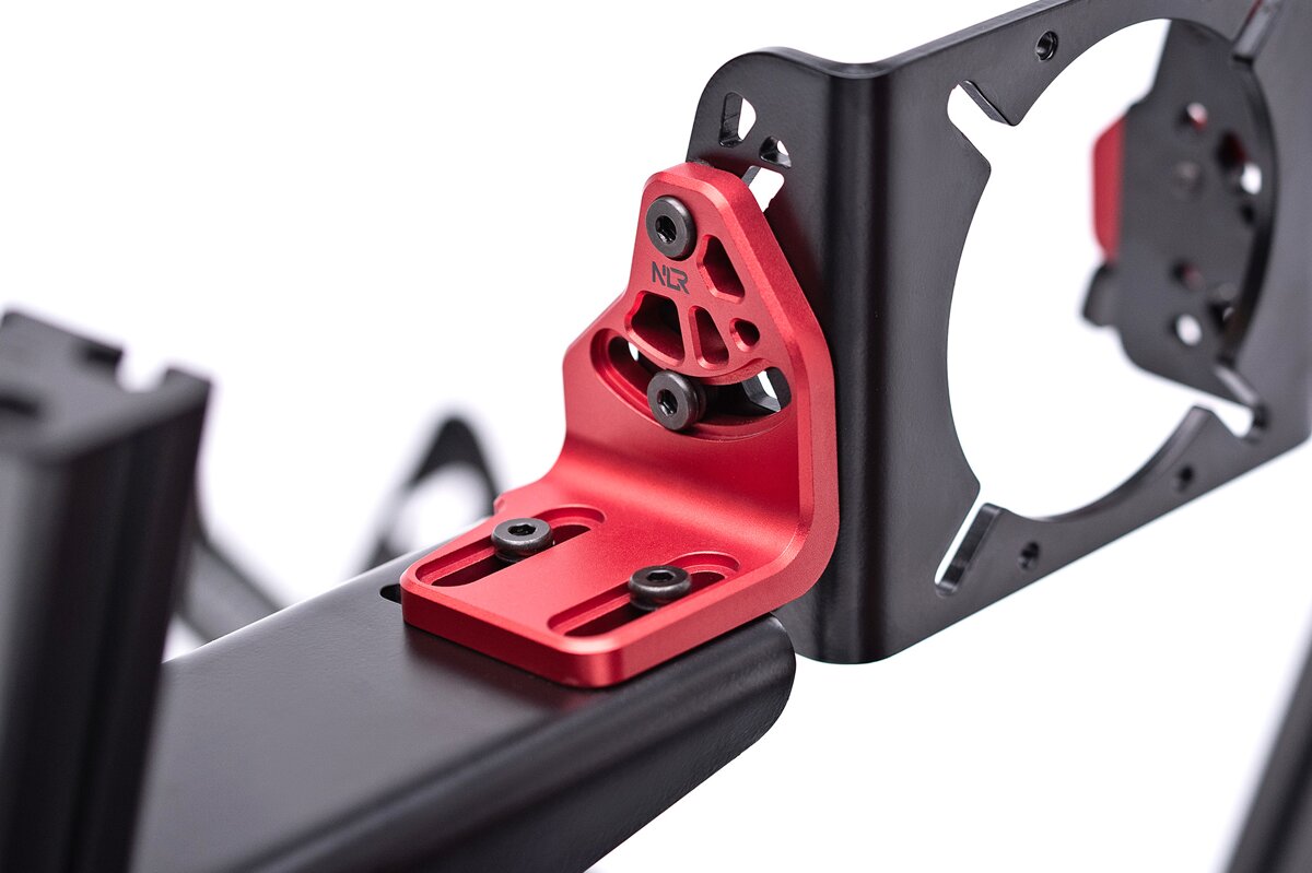 Simulador de Cockpit F-GT Elite Aluminium - Front & Side Mount Edition 11