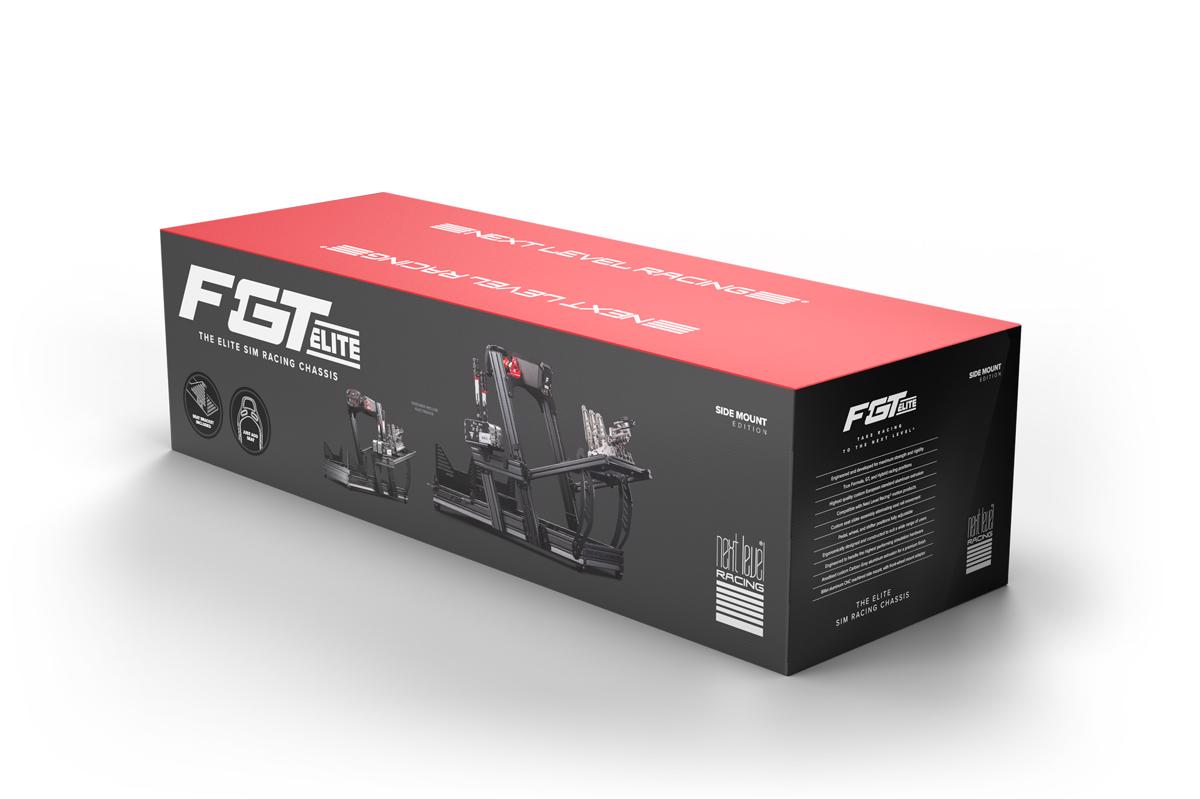Simulador de Cockpit F-GT Elite Aluminium - Front & Side Mount Edition 14