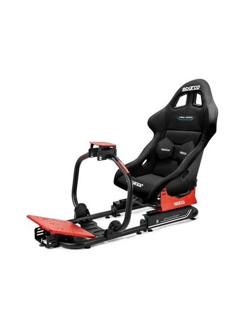 Simulador de Cockpit Sparco PRO 2000 QRT - Preto/ Vermelho 1