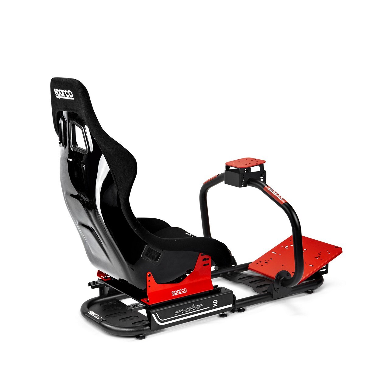 Simulador de Cockpit Sparco EVO QRT - Preto / Vermelho 5