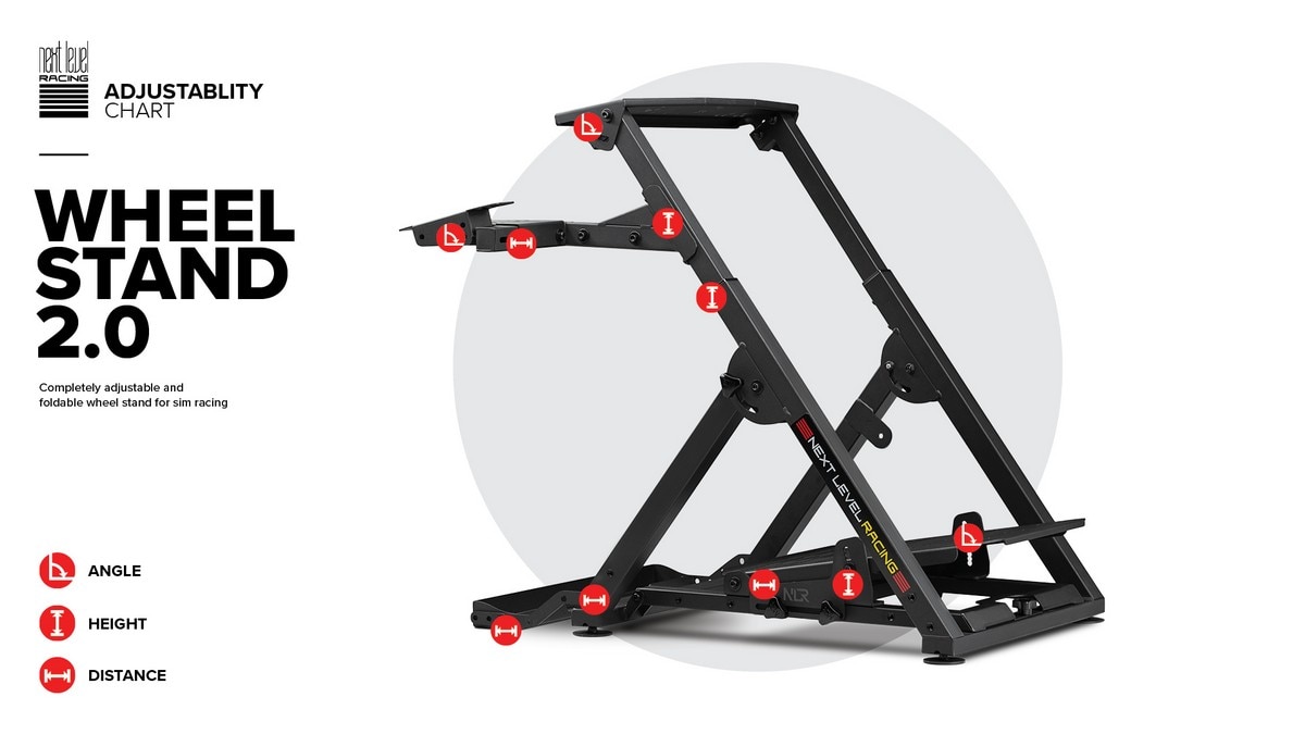 Suporte Next Level Racing Wheel Stand 2.0 11