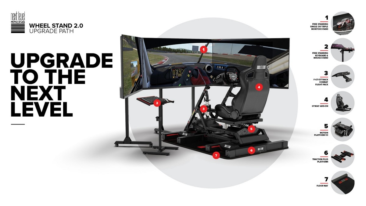 Suporte Next Level Racing Wheel Stand 2.0 12