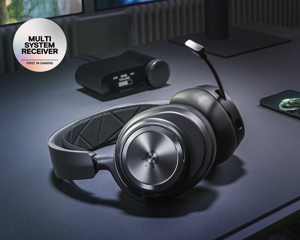 Auscultadores Steelseries Artis Nova Pro Wireless Preto-5