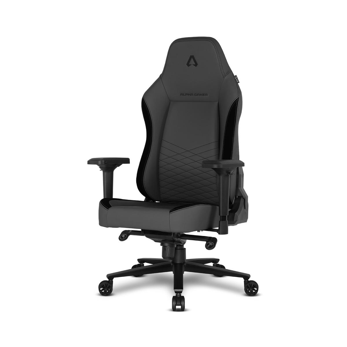 Cadeira Gaming Alpha Gamer Alegra PU Leather Preta 4