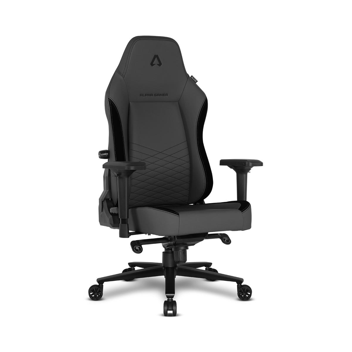 Cadeira Gaming Alpha Gamer Alegra PU Leather Preta 6