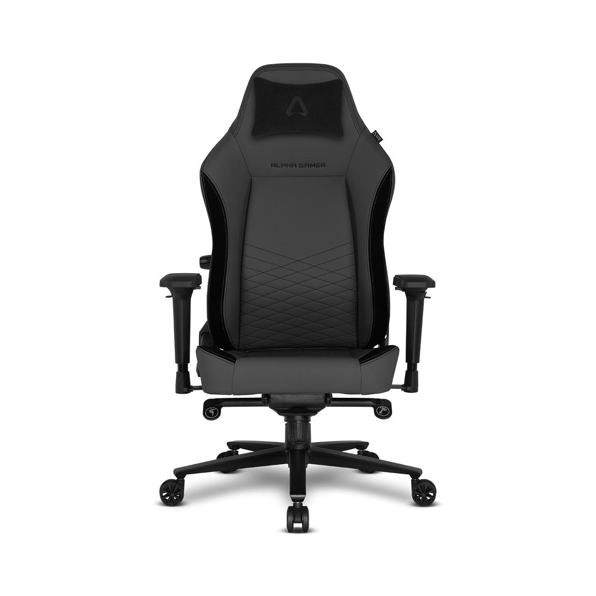 Cadeira Gaming Alpha Gamer Alegra PU Leather Preta 9