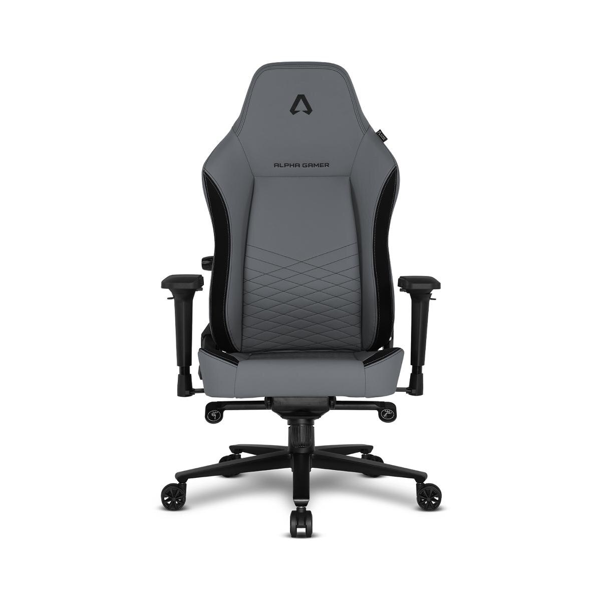 Cadeira Gaming Alpha Gamer Alegra V2 - Grey Cinzento-2