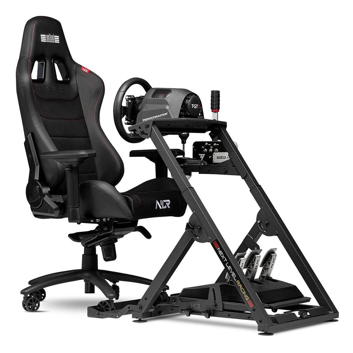 Cadeira Gaming Next Level Racing Pro Gaming Chair Leather & Suede Edition Preto-7