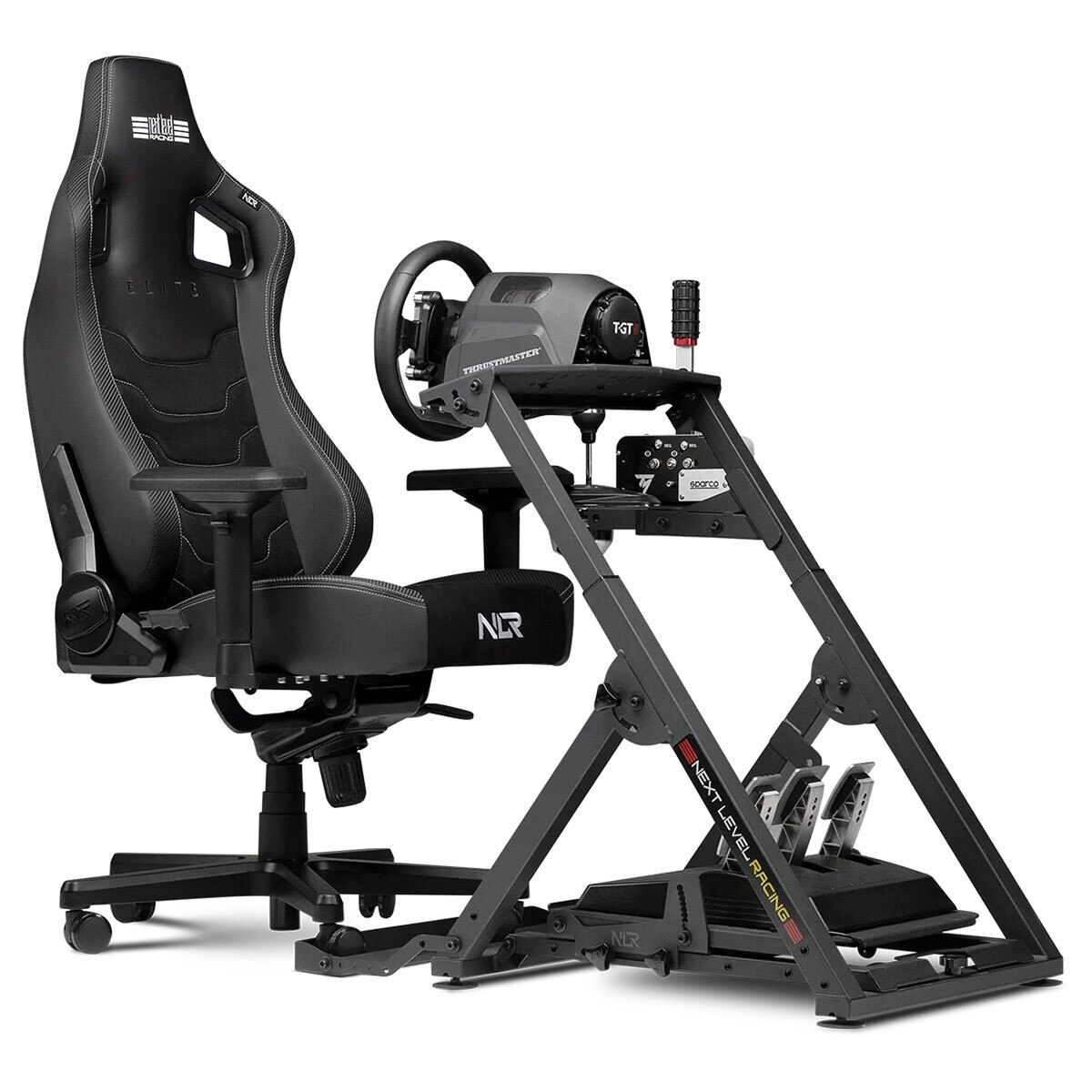 Cadeira Gaming Next Level Racing Elite Gaming Chair Leather & Suede Edition Preto-7