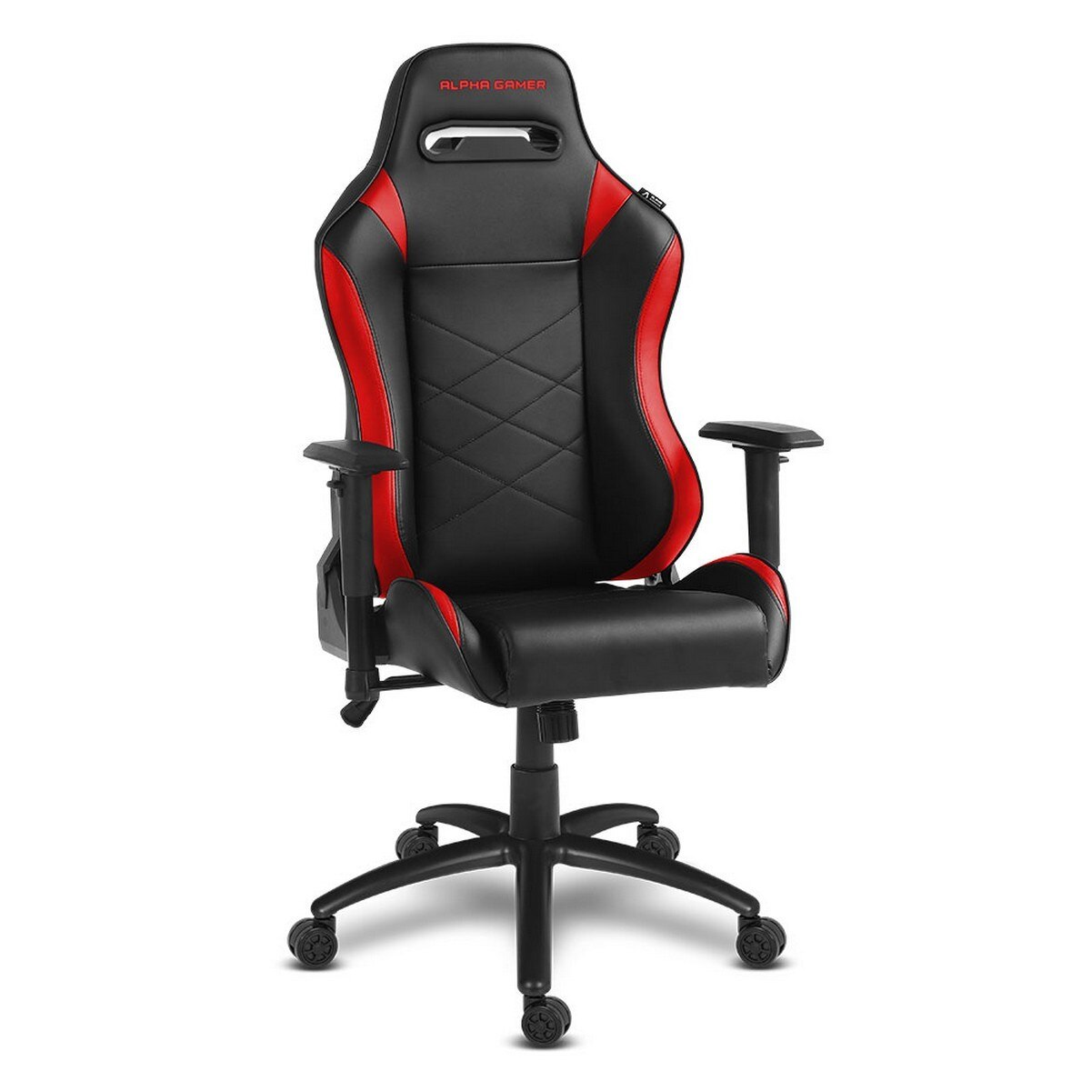 Cadeira Gaming Alpha Gamer Atena - Preto / Vermelho Preto / Vermelho-2