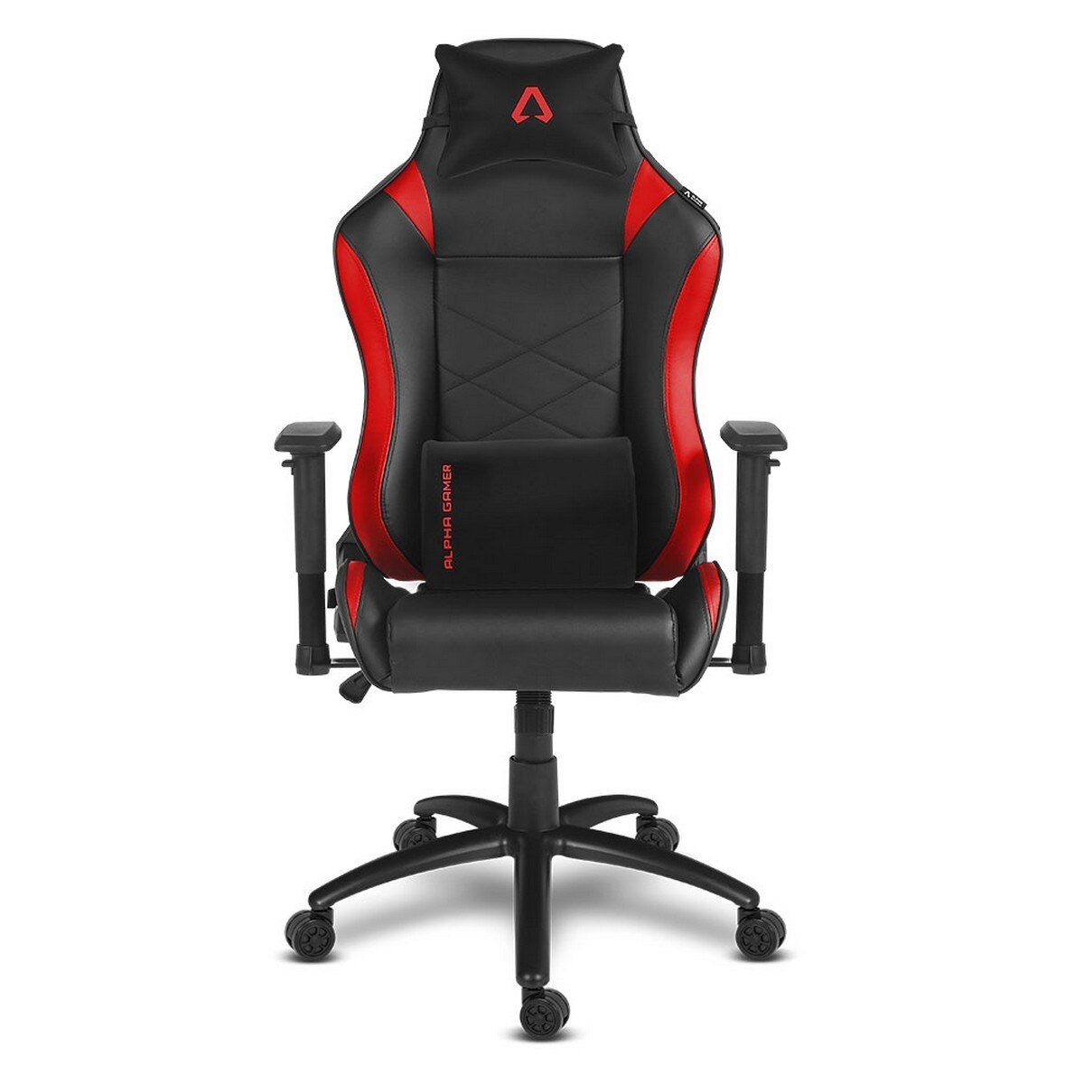 Cadeira Gaming Alpha Gamer Atena - Preto / Vermelho Preto / Vermelho-5