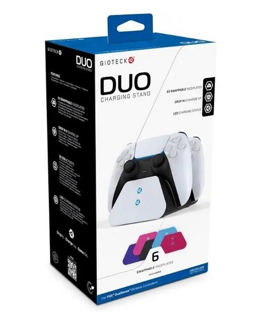Imagem 0 de Carregador Duplo 6 Cores - PlayStation 5