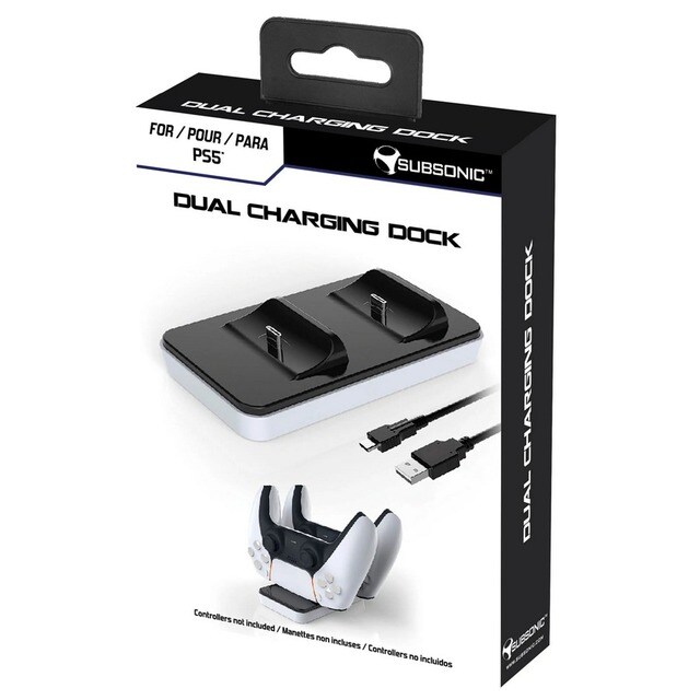 Estação de Carga Dual Charging Dock Subsonic PA5SBS0075 PlayStation 5 2