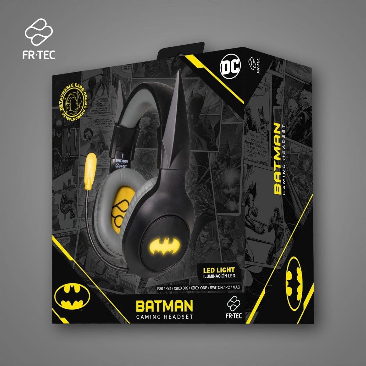 Auscultadores Gaming DC Batman 2