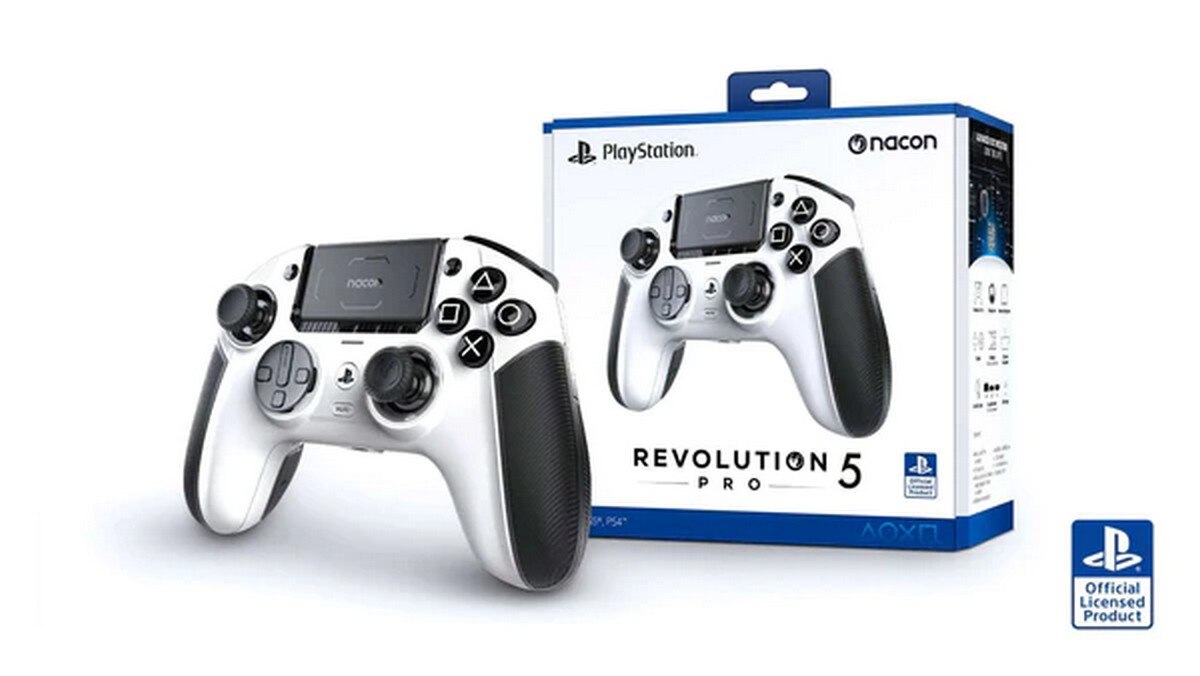 Comando Nacon Revolution 5 Pro - Branco 5