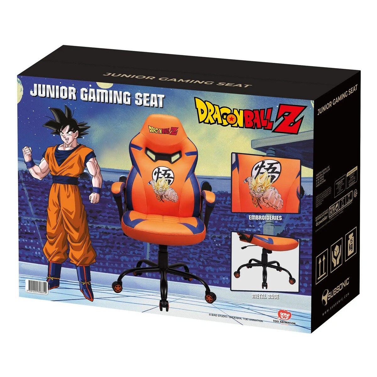 Cadeira Gaming Júnior DBZ Super Sayian 8