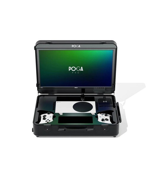 Imagem 0 de Mala Poga Pro Trolley com Monitor Gaming de 21.5" - Preto
