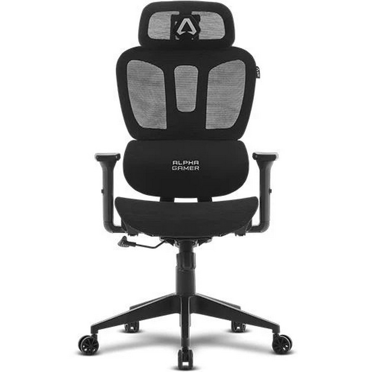Cadeira Gaming em Malha Alpha Gamer Luna - Preto 2