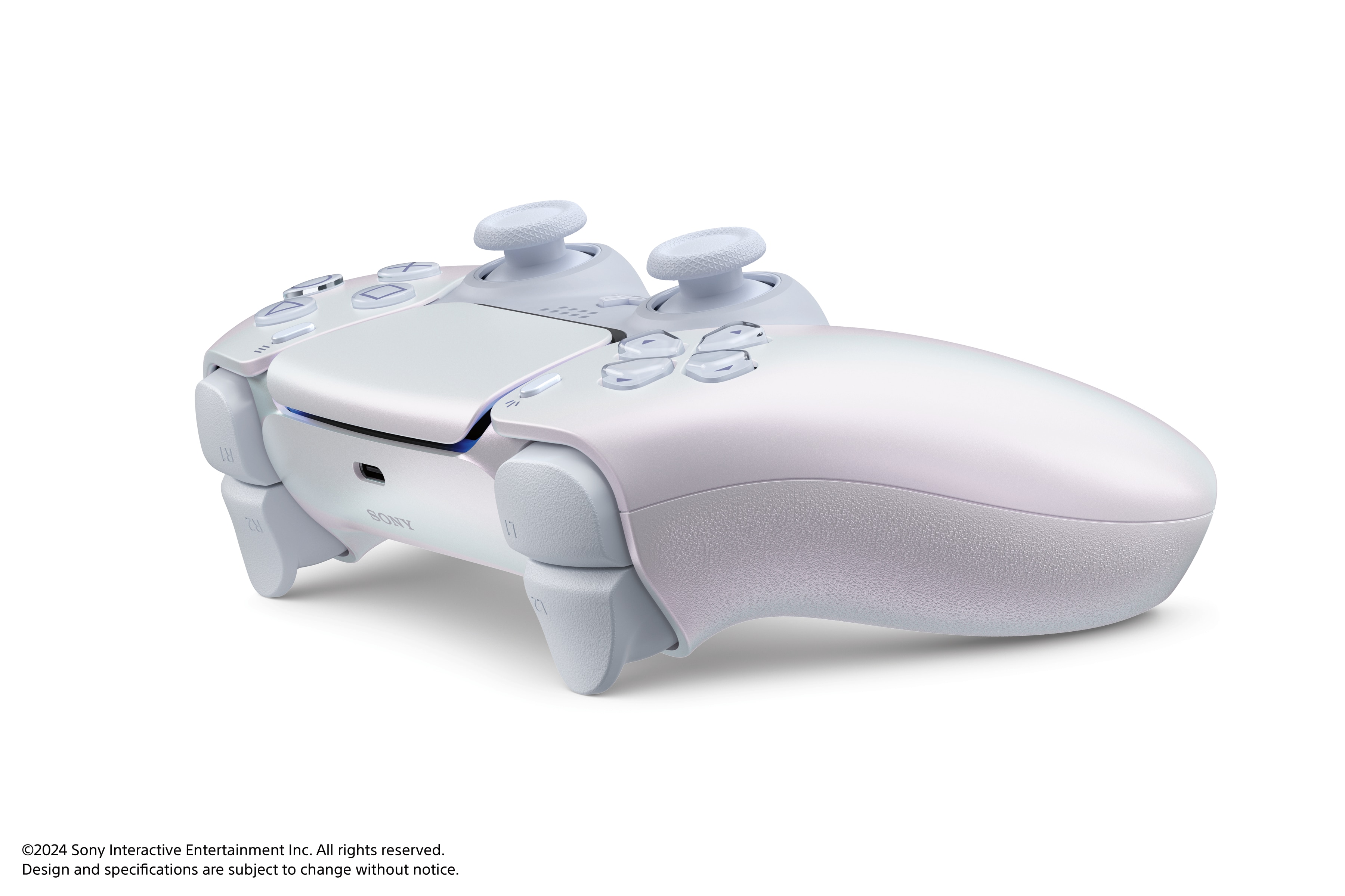 Comando Sem Fios DualSense® Chroma Pearl – Para PS5, PC, Mac e dispositivos móveis 4