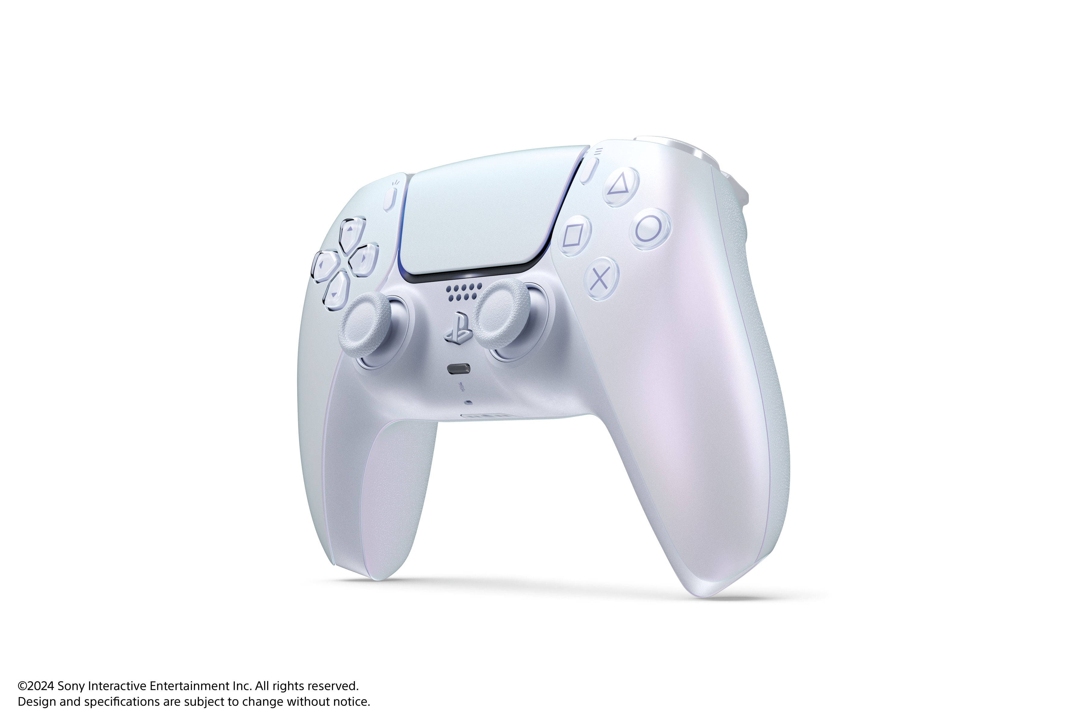 Comando Sem Fios DualSense® Chroma Pearl – Para PS5, PC, Mac e dispositivos móveis 5