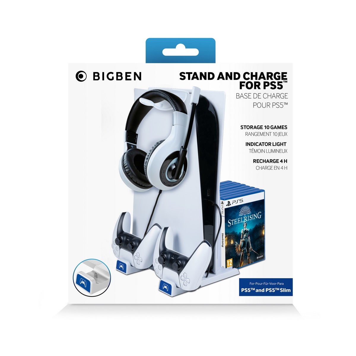 Base de Carregamento para PlayStation 5 Bigben 3