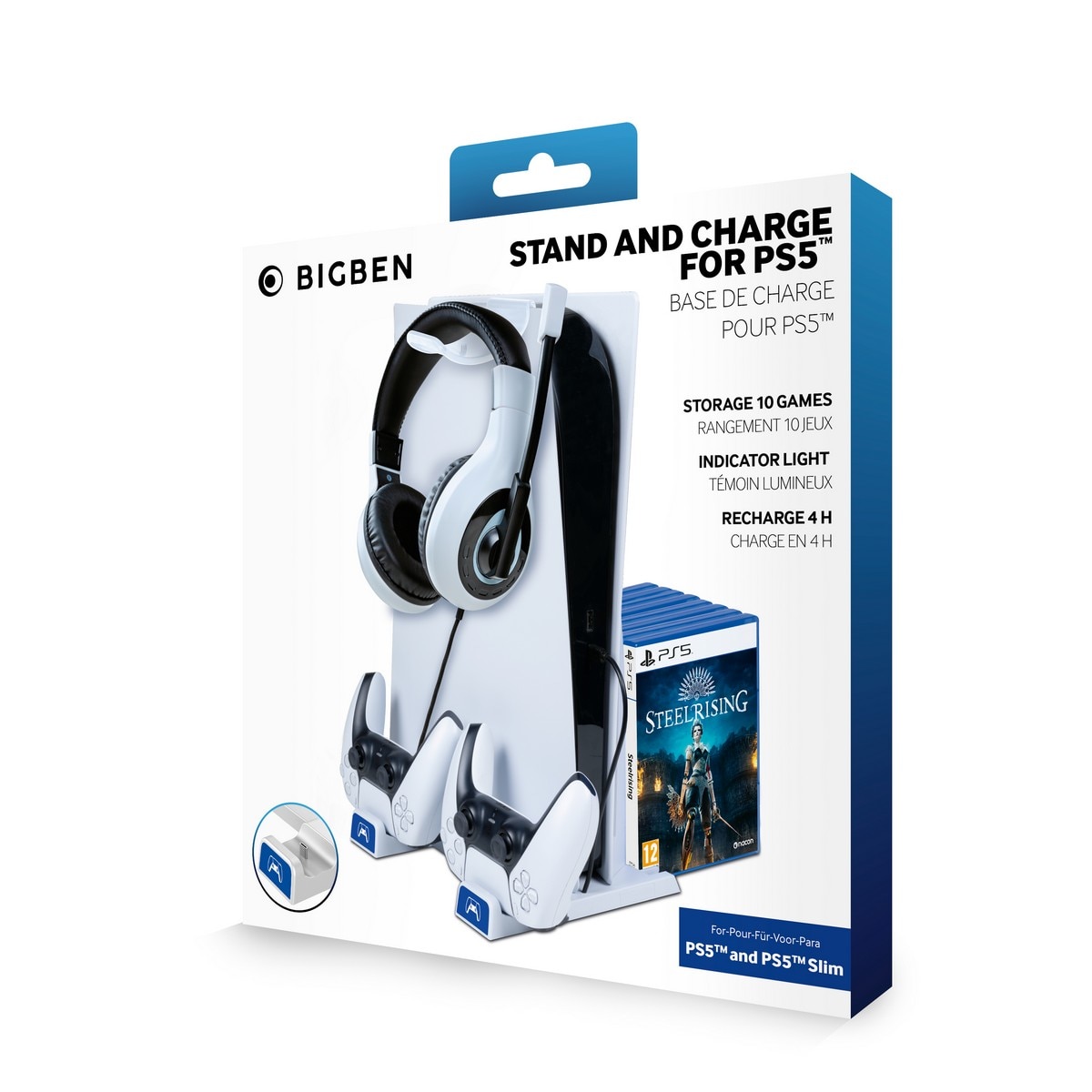 Base de Carregamento para PlayStation 5 Bigben 4