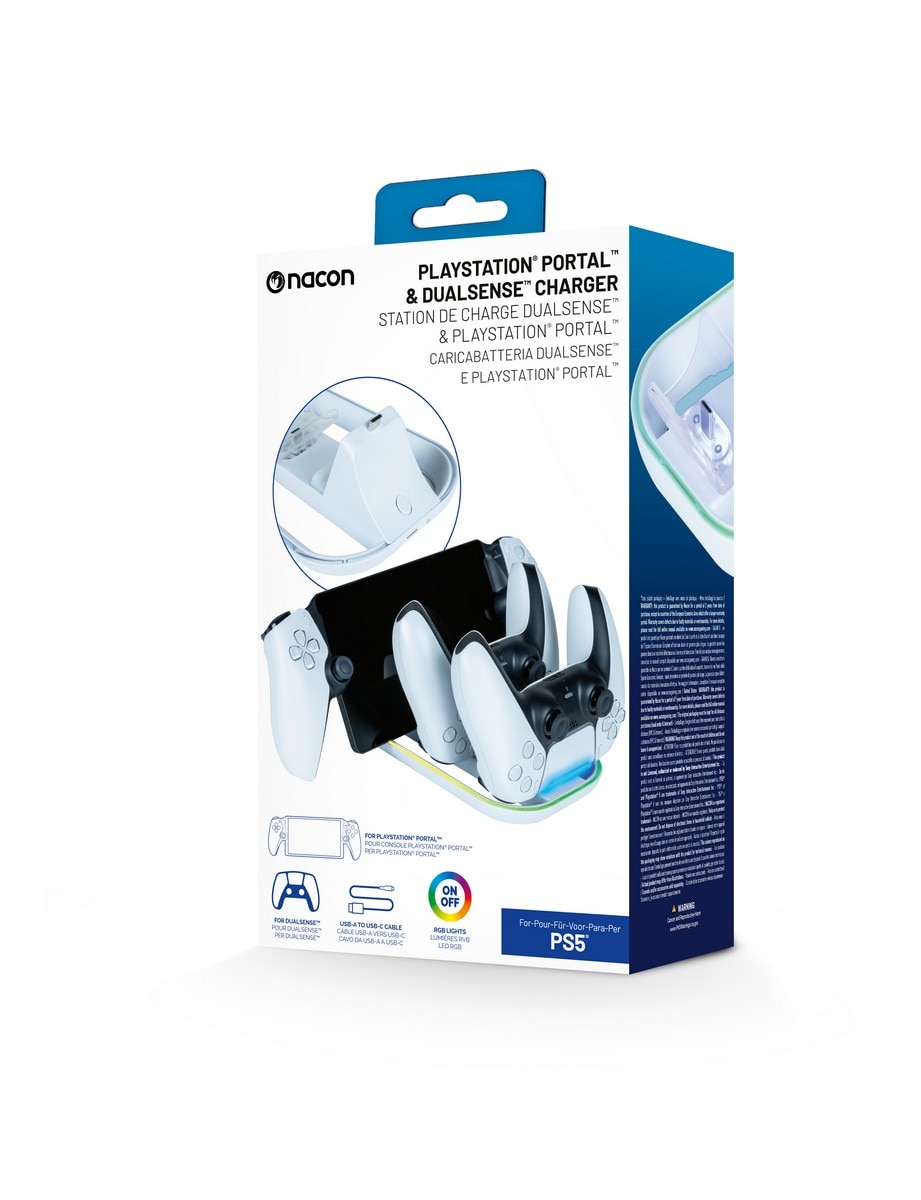 Carregador Bigben PS Portal e 2 Comandos DualSense 9