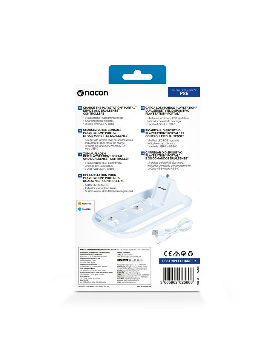Carregador Bigben PS Portal e 2 Comandos DualSense 11