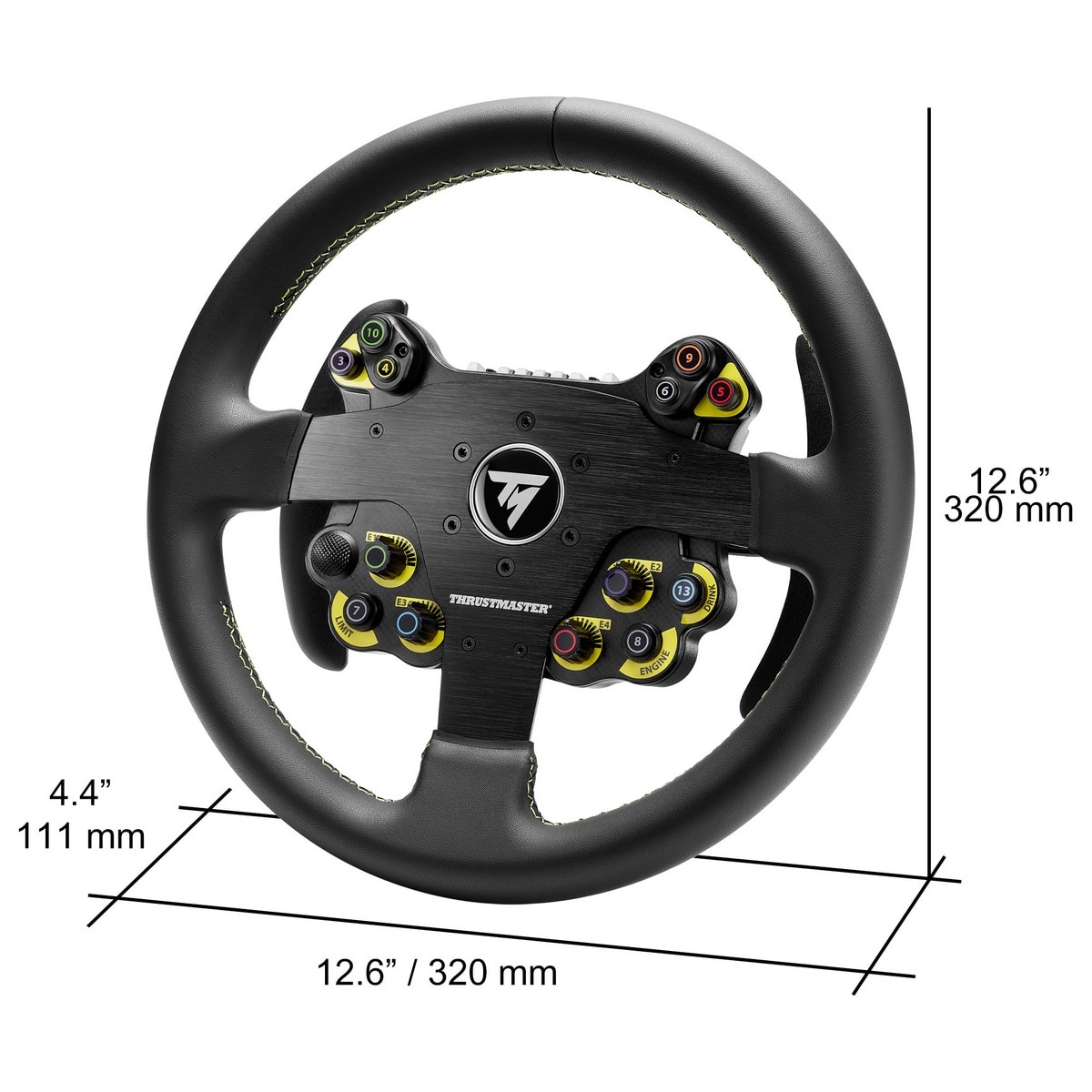 Volante Thrustmaster Evo Racing 32r em Pele - Preto 6