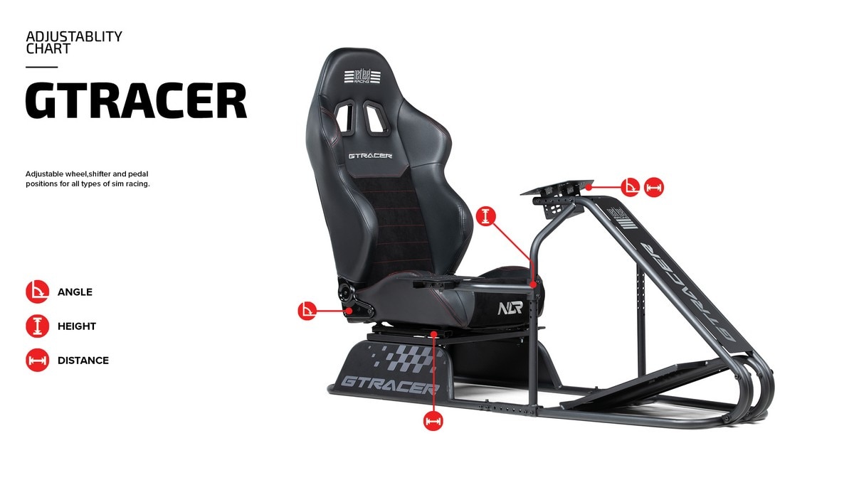Simulador Cockpit Next Level Racing GT Racer 10