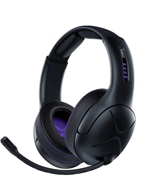 Headset Gaming PDP Victrix Gambit PS5/PS4 - Preto / Roxo 1