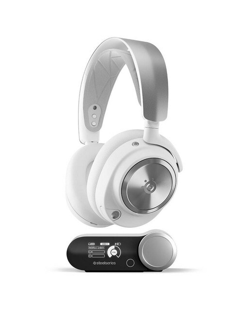 Auscultadores Steelseries Arctis Nova Pro Wireless/Bluetooth Gaming - Branco 1