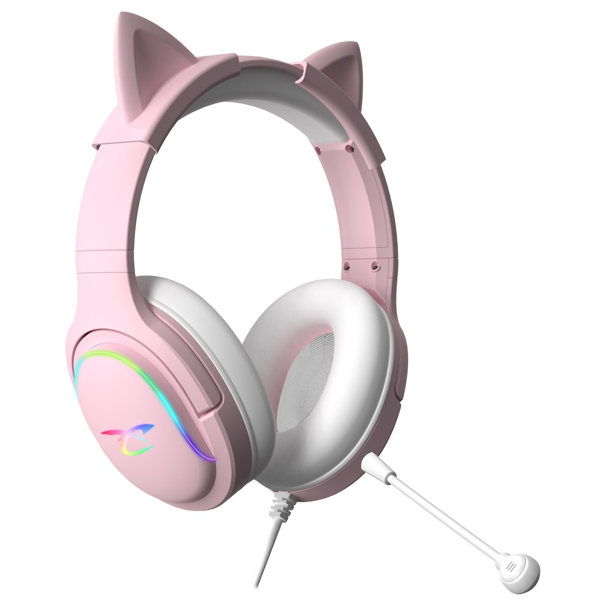 Imagem 0 de Auscultadores Gaming Subsonic LED Spectra - Sweety Pink