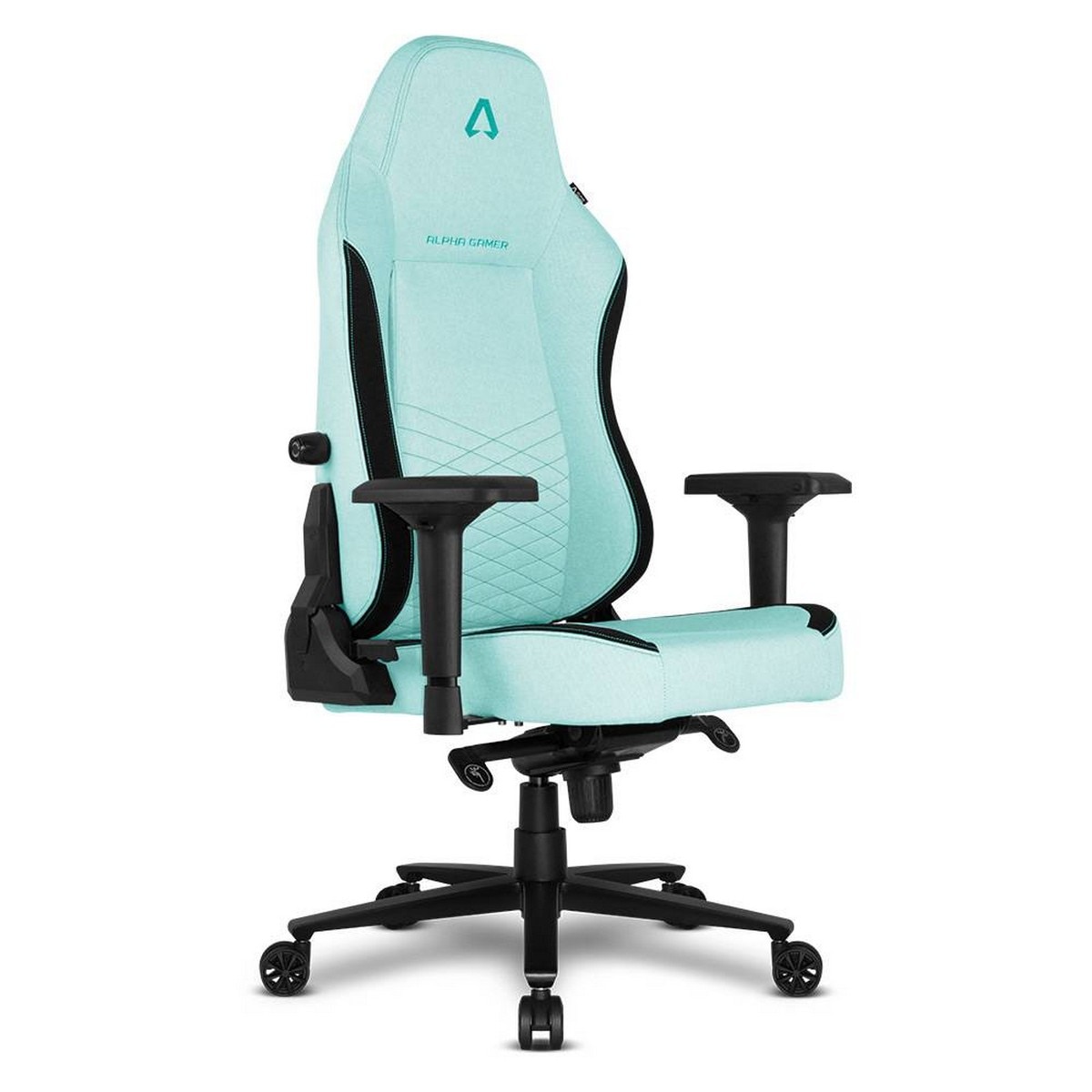 Cadeira Gaming Alpha Gamer Alegra V2 Fabric - Verde / Preto 2