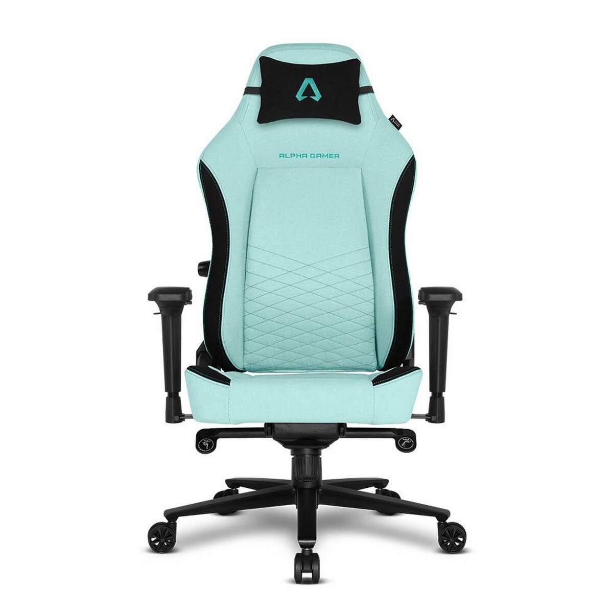 Cadeira Gaming Alpha Gamer Alegra V2 Fabric - Verde / Preto 3
