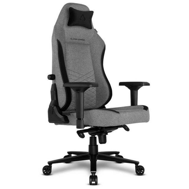 Imagem 0 de Cadeira Gaming Alpha Gamer Alegra V2 Fabric - Preto / Cinzento
