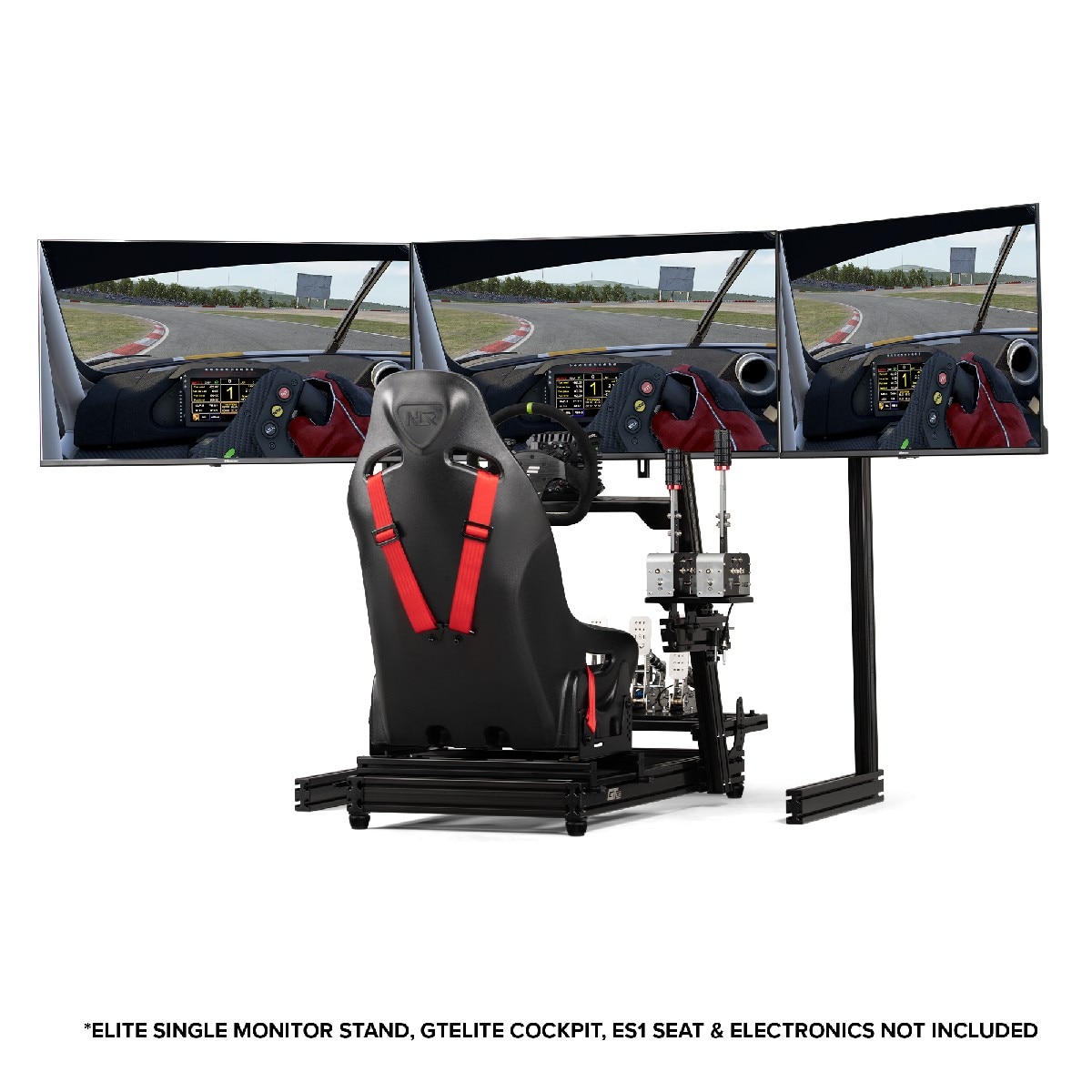 Braços Independentes para Monitor Triple Add-On Elite Black 5